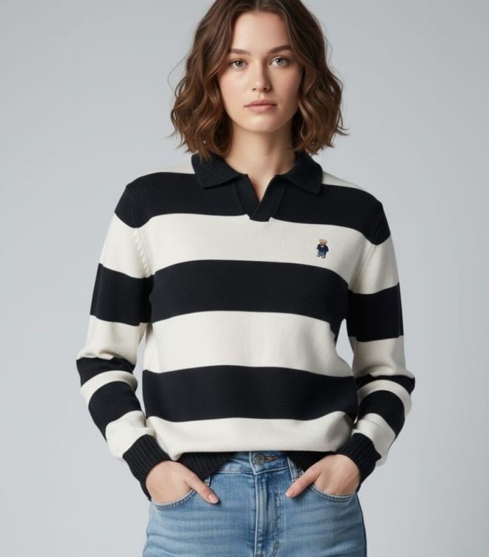 Premium A grade polo bear v neck