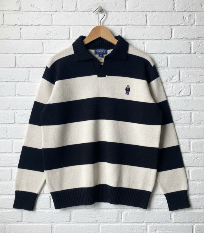 Premium A grade polo bear v neck