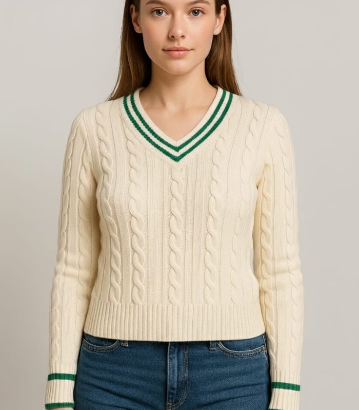 Classic Cable-Knit Sweater