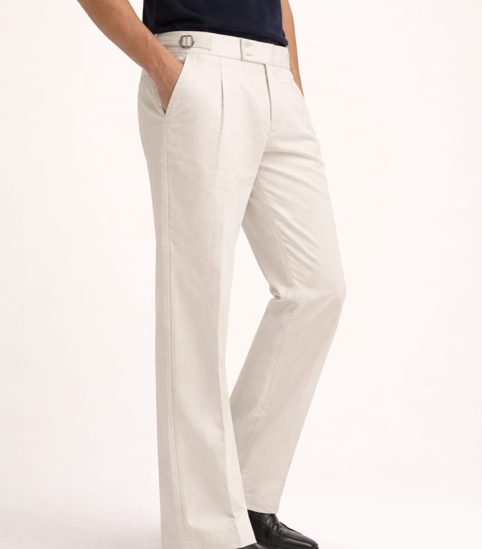Premium Snow white Bootcut formal pant